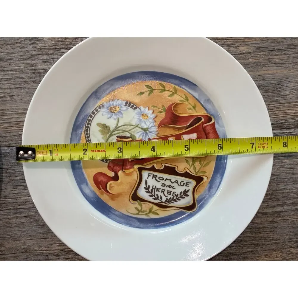 Restoration Hardware Set of 4 Classic Cheeses Plates